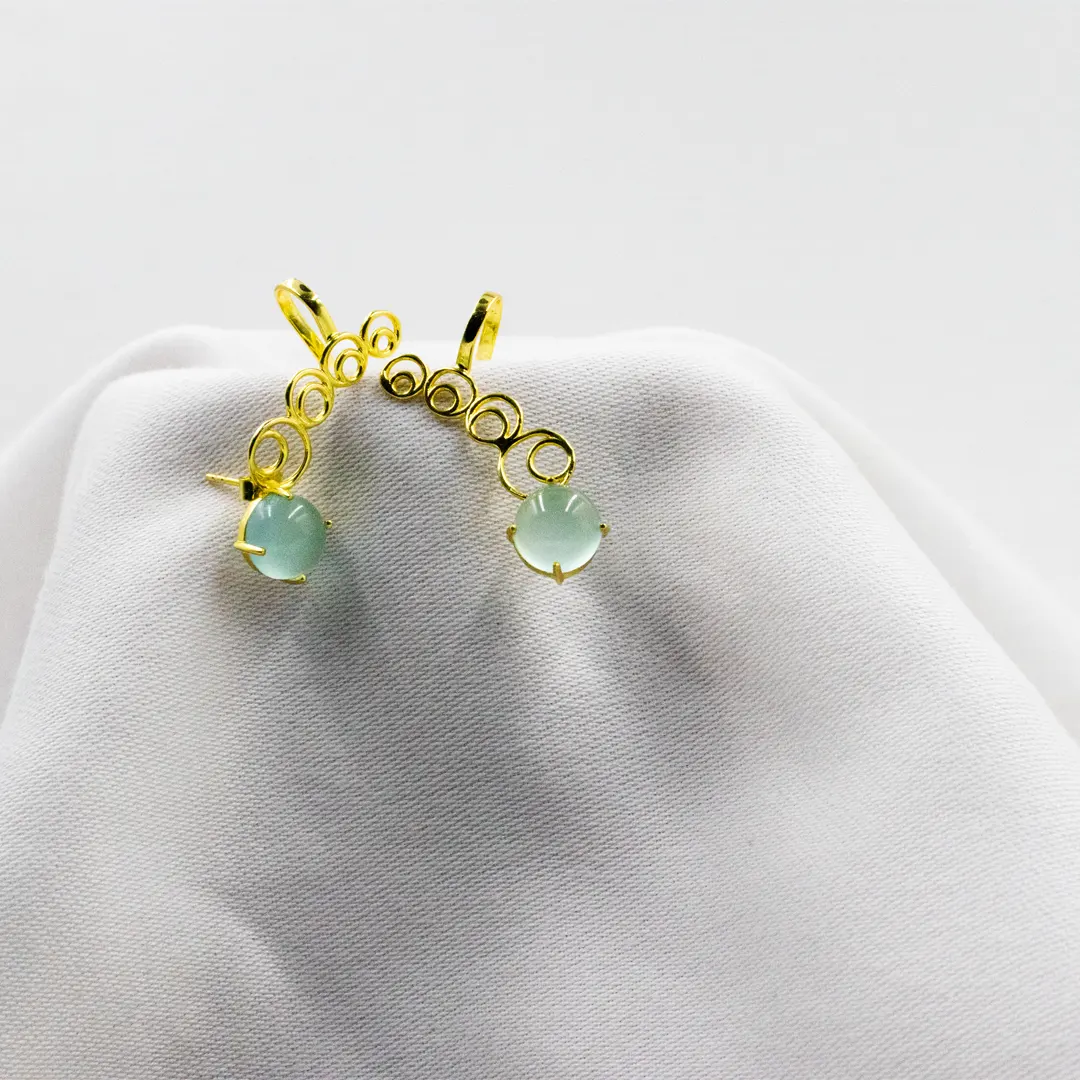 Spiral Serenity Earrings