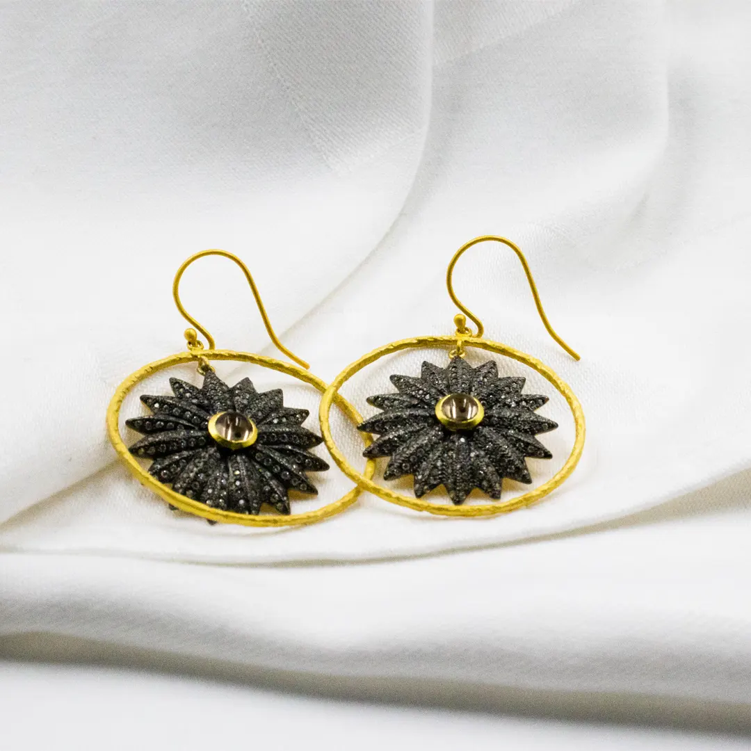 Celestial Bloom Hoops