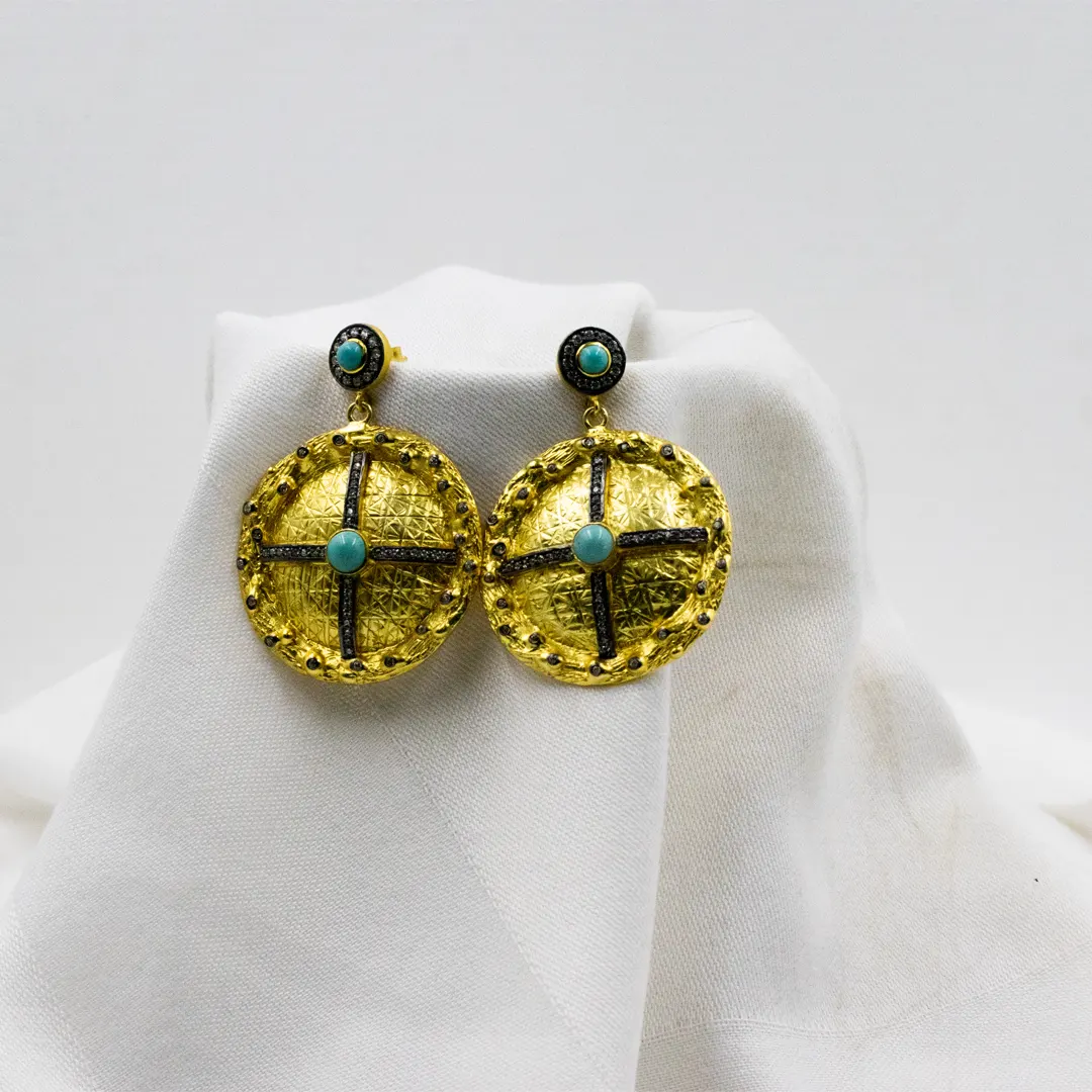 Celestial Compass Earrings