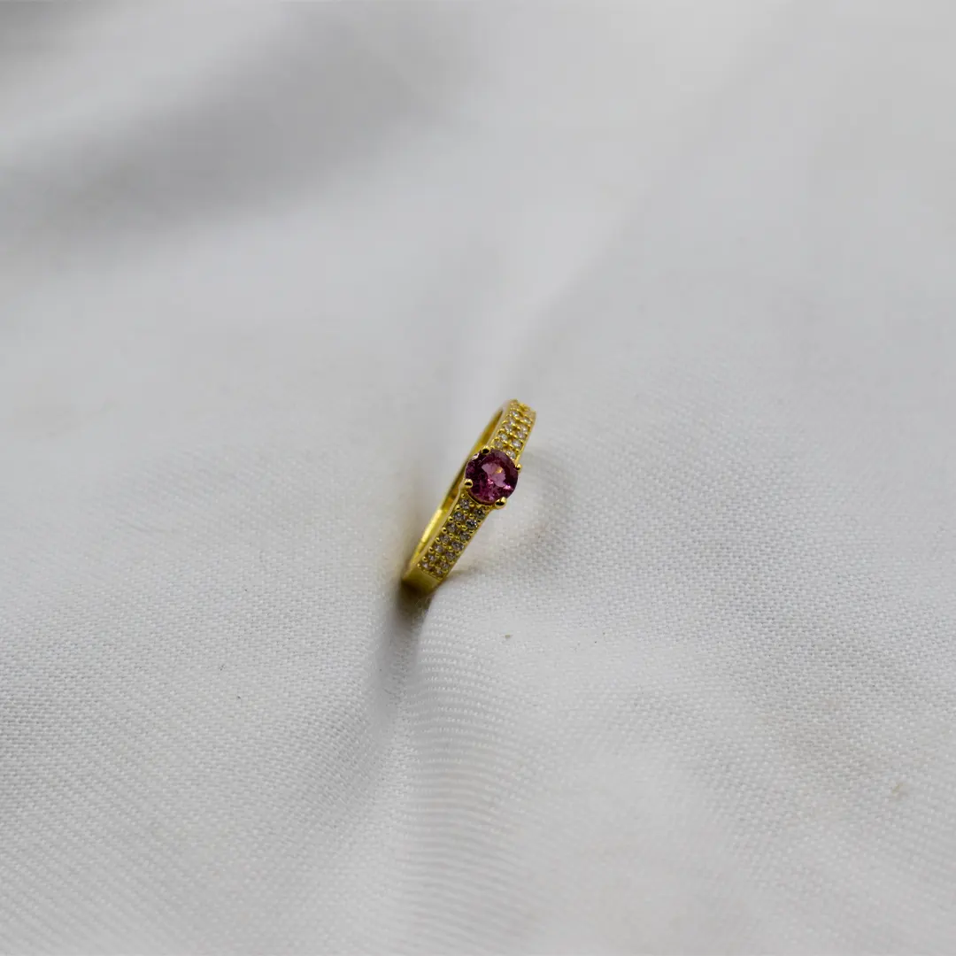 Ruby Crown Ring