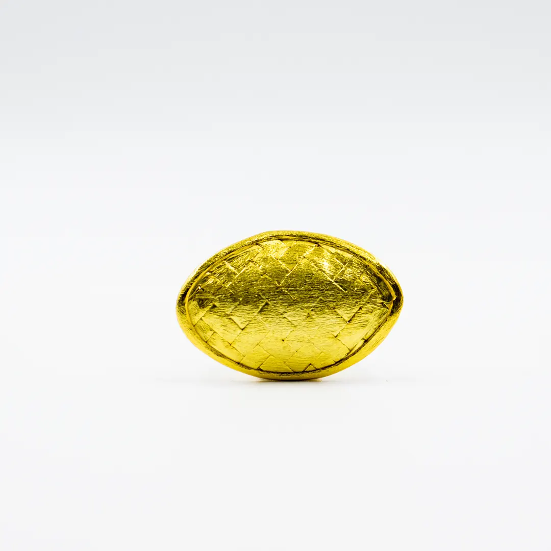 Golden Oval Ring