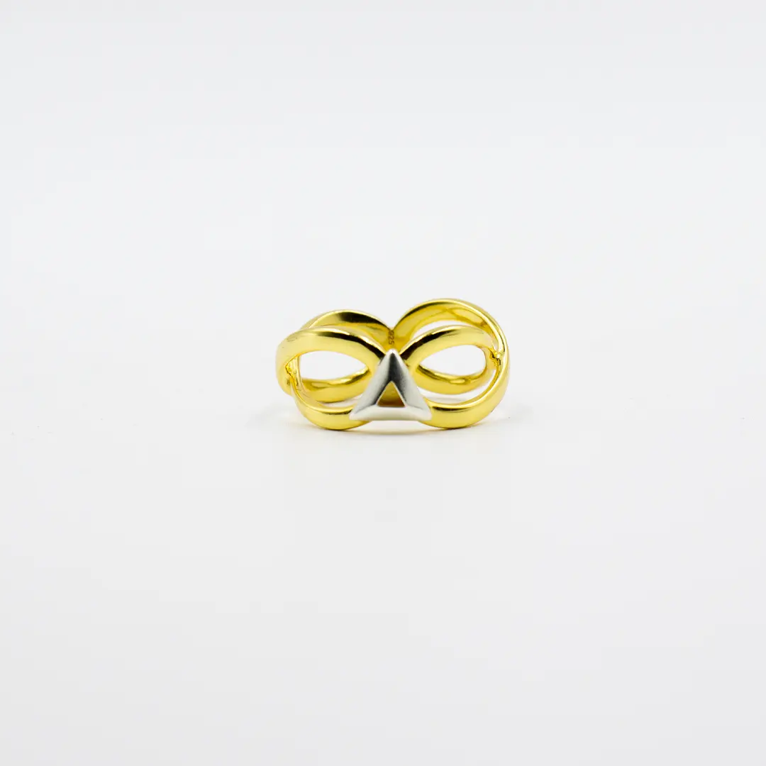 Golden Infinity Ring